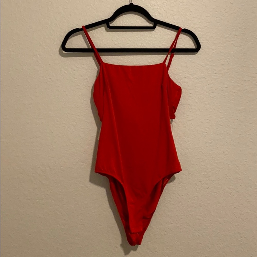 Princess Polly Red Bodysuit